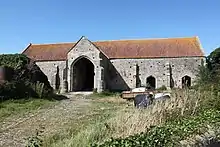 Barn circa 50 metres north west of priory church