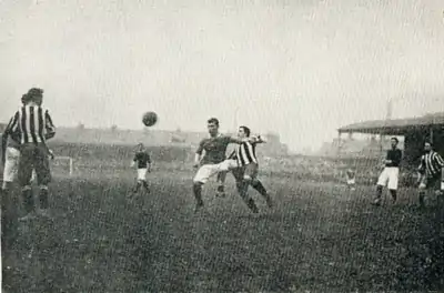 Arsenal v Newcastle, Victoria Ground, 1906
