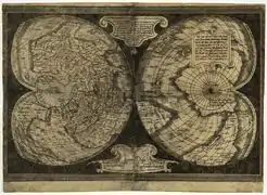 World map, 1538