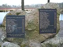 War memorial in Appèlbergen