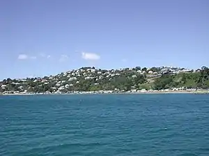 Worser Bay, Seatoun from Wellington Harbour Ferry