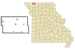 Location of Gaynor, Missouri