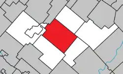 Location within Les Sources RCM.