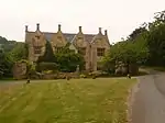 Wraxall Manor with Attached Front Walls, Piers, Gates