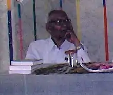 Trivedi at Gujarati Sahitya Parishad