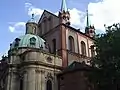 North transept and Schönborn Chapel