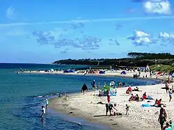 Beach of Wustrow on the Fischland peninsula