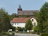 Wustweiler, catholic church: die Pfarrkirche Herz Jesu