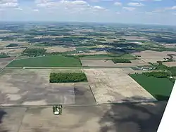 Wyandot Airport between Carey and Upper Sandusky