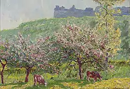 Apple-Blossom time in Arc-la-BataillePrivate collection