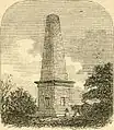 Sketch of the Wyoming Monument circa 1860