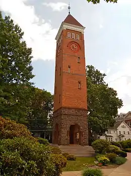 Nelson Memorial, Wyoming Seminary, Kingston, Pennsylvania, photographed in 2013.