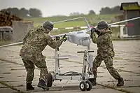RQ-21 Integrator in use with 107 ASBt