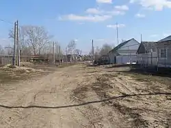 Village in Yelnikovsky District