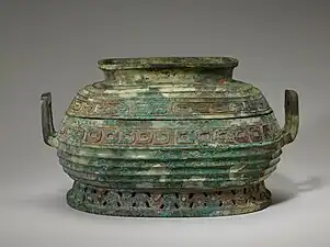 Bronze cup from the Western Zhou Dynasty