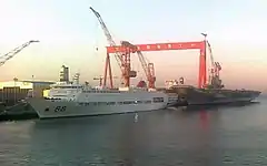 PLANS Go ahead No. 1 (Xu Xia Ke class) & Type 001 Liaoning