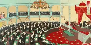 A Scene in the House of Peers