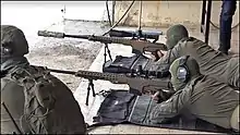 Israeli YAMAM snipers shooting a suppressed Barrett MRAD