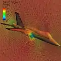 YF-17 aircraft Plot