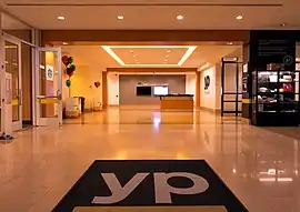 The entrance to the YP Headquarters  in Tucker, Georgia.