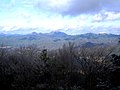 Taki Mountains from the top of Mount Yajuro