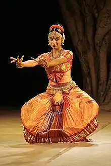 A Kuchipudi performance