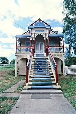 Yangan Masonic Hall; built c. 1898.