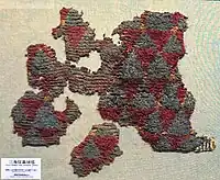Carpet from Yanghai-1, 7th century BCE.