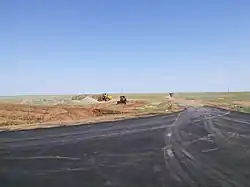 Road Construction in Yashkulsky District