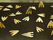 Flint arrowheads, France