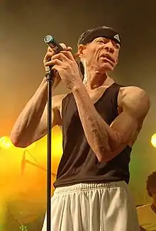 Yellowman performing in 2007