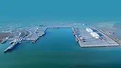 New Port of Baku in Alat district, 2018.