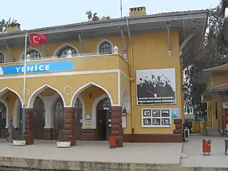 Yenice railway station
