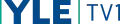Since 2005, this logo has been a logo bug to Yle TV1 until 2007.