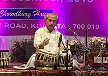 Pt. Yogesh Samsi at the Chowdhury House Music Conference in 2018