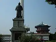 Statue of Yi Sun-sin in the park (2007)