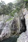 Yonggul, a cave on the island that a dragon is believed to live in (2017)