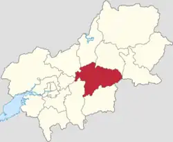 Location in Yanqing District