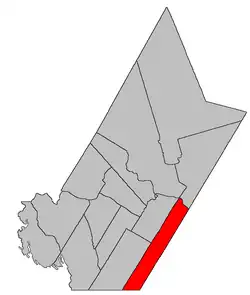 Location within York County, New Brunswick.map incorrectly includes Fredericton in New Maryland