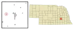 Location of Bradshaw, Nebraska