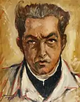 Autorretrato, 1955 (Centro Cultural Eduardo León Jimenes, Santiago)