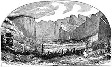 The First Painting of YOSEMITE VALLEY, by Thomas Ayres, 1855