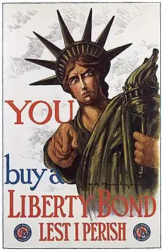 1917 Liberty bond poster