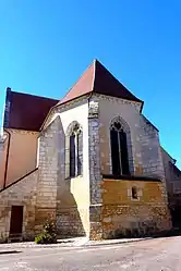 The church in Yrouerre