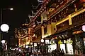 Yuyuan at night