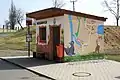 Bus shelter in Kozárovice