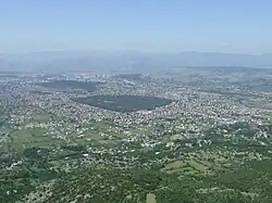 Podgorica panoramic view.