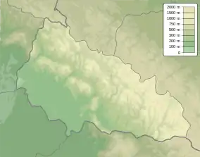 Hoverla is located in Zakarpattia Oblast