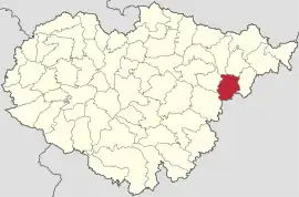 Location in Sălaj County