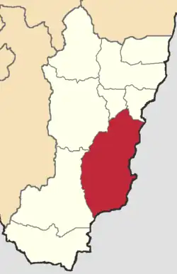 Cantons of Zamora Chinchipe Province